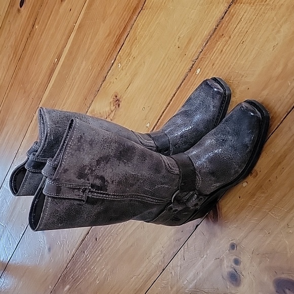 12R WOMENS HARNES FRYE BOOTS, SIZE 7 WIDTH M - Picture 4 of 6